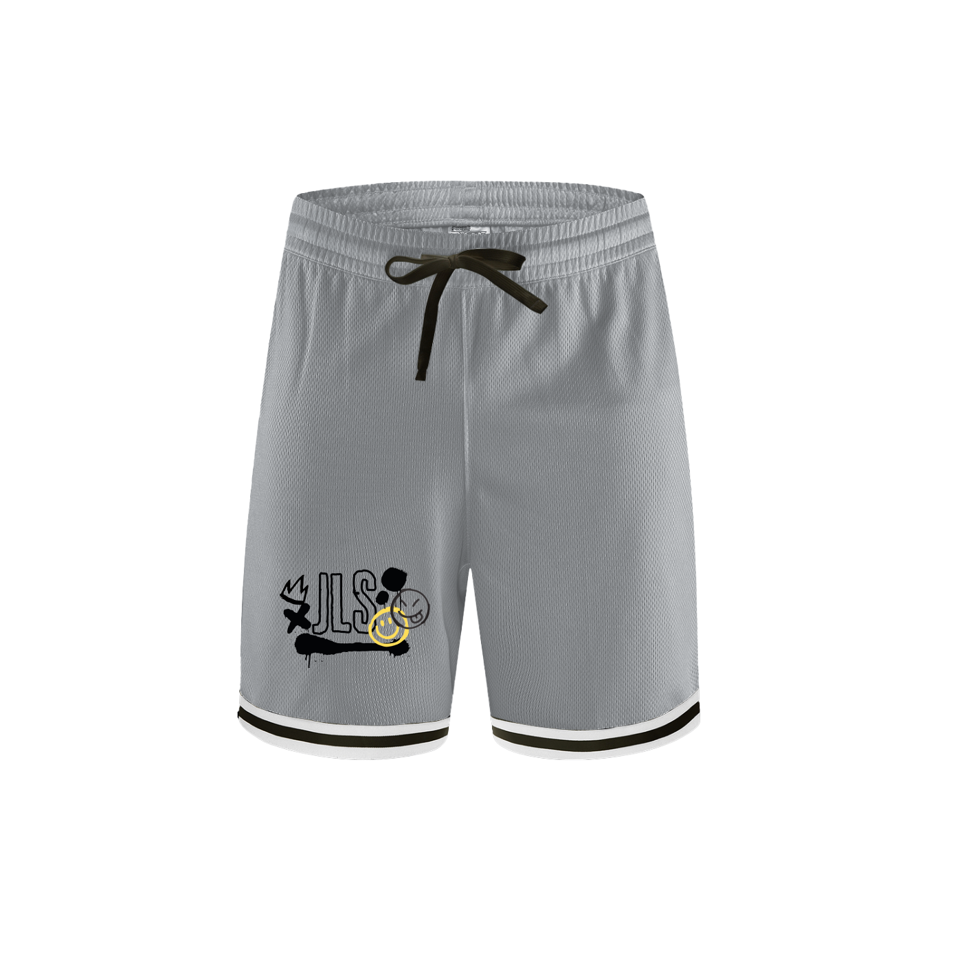Classic Stripe Trim Basketball Shorts